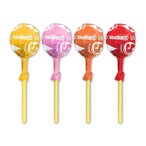 Starburst Lollipops